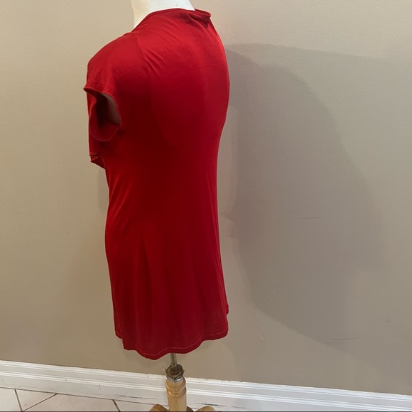 HUGO BOSS red layered dress - Picture 6 of 10